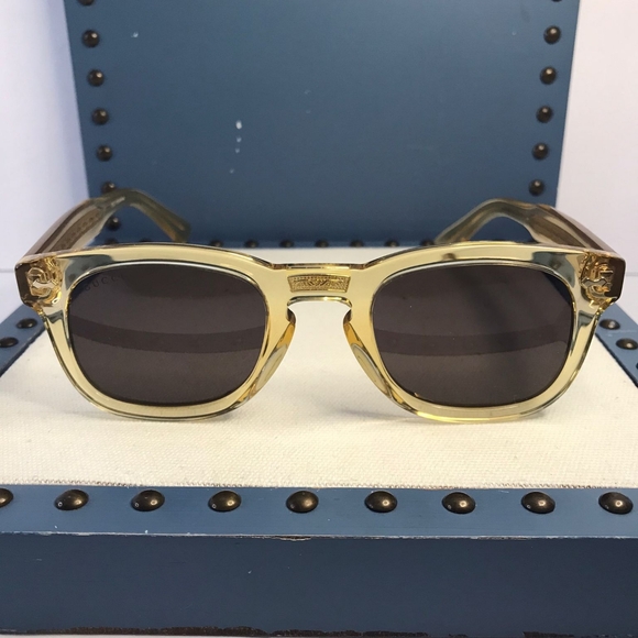 New 💯 Original GUCCI GG0182S 006 SUNGLASSES - Picture 4 of 13